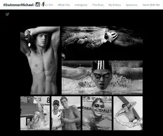 Swimmermichael.com(Michael Andrew) Screenshot