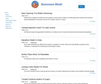 Swimmersworld.com(News) Screenshot