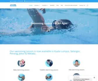 Swimminglesson.com.my(Swimming Lesson in KL) Screenshot