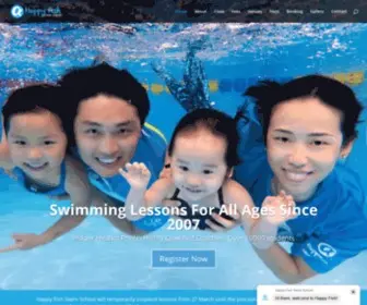 Swimminglessons.com.sg(Swimming Lessons Singapore) Screenshot
