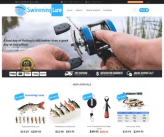 Swimminglure.com(Innovative Fishing Supply) Screenshot