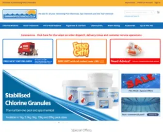 Swimmingpoolchemicals.co.uk(Swimming Pool Spa and Hot Tub Chemicals) Screenshot