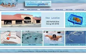 Swimmingpoolsinc.com(Swimming Pool Inc Home) Screenshot