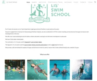 Swimmingschool.co.za(Lis' Swim School) Screenshot