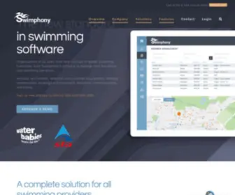 Swimphony.com(Swimming Software) Screenshot