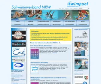 Swimpool.de(Schwimmverband NRW e) Screenshot