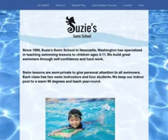 Swimschool.com(Swimming Lessons For Children Near Seattle) Screenshot