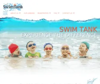 Swimtank.net(Instructional Swimming Lessons for Children) Screenshot