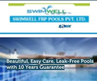 Swimwell.co.in(Swimwell FRP Pool Pvt Ltd) Screenshot