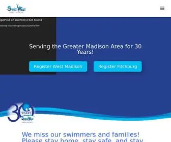 Swimwest.com(Madison's Leading Dolphin Swim School) Screenshot