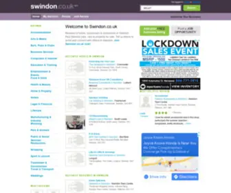 Swindon.co.uk(Swindon Hotels) Screenshot