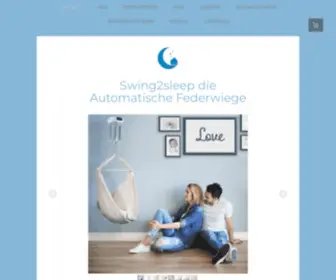 Swing2Sleep.ch(Automatische Hängematte) Screenshot