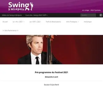 Swingamirepoix.com(Swing) Screenshot