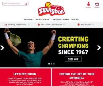 Swingball.co.uk(Trampolines) Screenshot