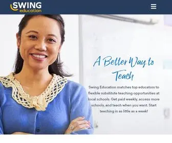 Swingeducation.com(Swing Education) Screenshot