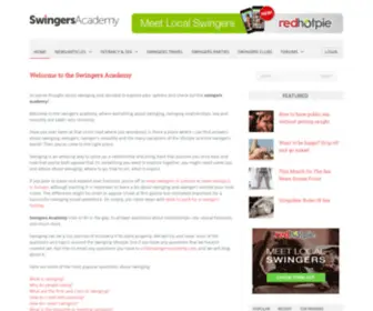 Swingersacademy.com(Swingersacademy) Screenshot