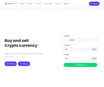 Swingexchange.com(The easiest & fastest way to sell cryptocurrency) Screenshot