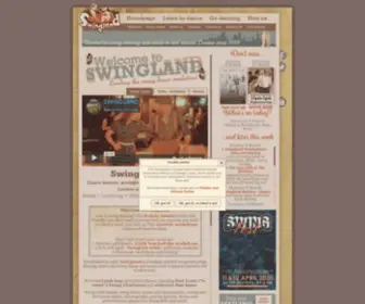 Swingland.com(Swing Dance Classes & Events) Screenshot