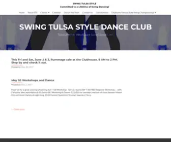 Swingtulsastyle.com(STS) Screenshot