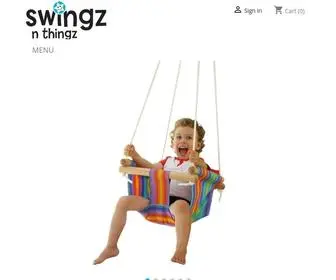 Swingz.com.au(Baby Toddler Swings & more) Screenshot