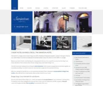 Swintonhotel.com(Swinton Hotel) Screenshot