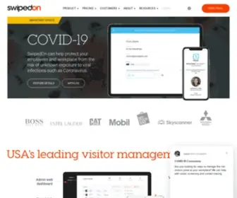 Swipedon.com(Visitor Management System) Screenshot