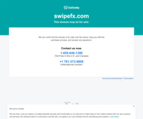 Swipefx.com(swipefx) Screenshot