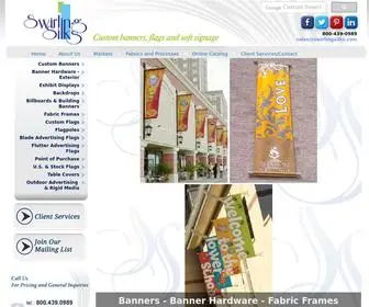 Swirlingsilks.com(Swirling Silks) Screenshot