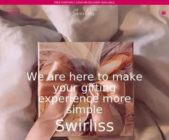 Swirliss.com(Home Page) Screenshot