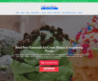 Swirlsncurlsicecream.com(Swirls N Curls Ice Cream) Screenshot