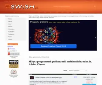 Swish.pl(Sklep z programami graficznymi) Screenshot