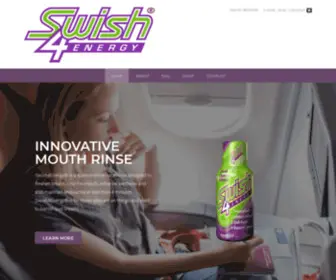 Swish4Energy.com(Caffeinated Mouth Rinse) Screenshot