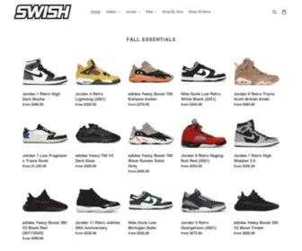 Swishdurham.com(Durham, NCs Premier Sneaker Boutique) Screenshot