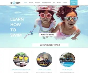 Swishswimming.com(SWISH) Screenshot