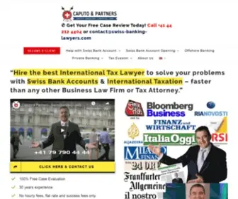 Swiss-Banking-Lawyers.com(Ex UBS International Tax Lawyer & Bank Expert) Screenshot