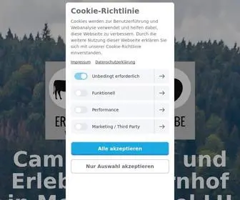 Swiss-Bauernhof.ch(Erlebnisbauernhof und Camping Gerbe) Screenshot