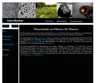 Swiss-Biochar.com(Pflanzenkohle Unbenanntes Dokument) Screenshot