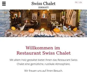 Swiss-Chalet-Zermatt.ch(Swiss Chalet Zermatt) Screenshot