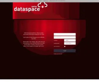 Swiss-Dataspace.ch(Login.introText) Screenshot