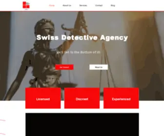 Swiss-Detective-Agency.com(Swiss Detective Agency) Screenshot