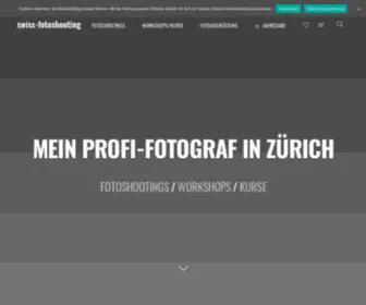 Swiss-Fotoshooting.ch(Fotograf in Zürich) Screenshot