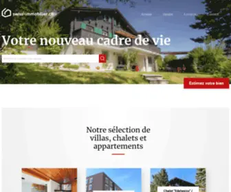 Swiss-Immobilier.ch(Deux générations) Screenshot