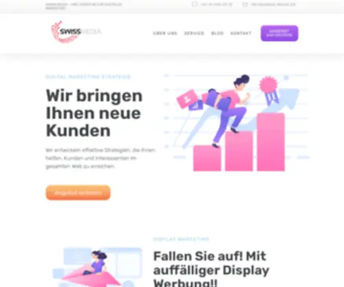 Swiss-Media.ch(Online Marketing Agentur) Screenshot