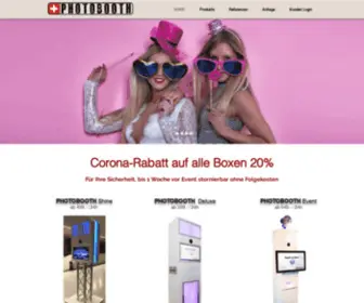 Swiss-Photobooth.ch(Swiss Photobooth GmbH) Screenshot