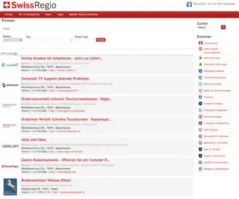 Swiss-Regio.ch(Schweizer) Screenshot