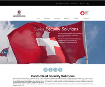 Swiss-Security-Solutions.com(Swiss Security Solutions) Screenshot