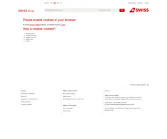 Swiss-Shop.com(SWISS Shop) Screenshot