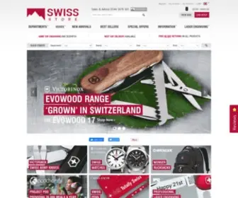 Swiss-Store.co.uk(The UK's Largest Swiss Store) Screenshot