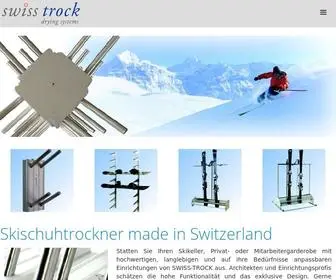 Swiss-Trock.ch(SKI-SCHUHTROCKNER, Ski-Keller-Einrichgungen) Screenshot