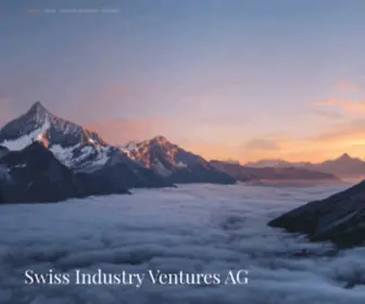 Swiss-Ventures.ch(Swiss Industry Ventures AG) Screenshot